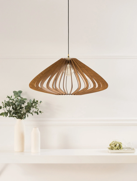 Kitchen Island Lighting, Scandinavian Design, Natural Oak